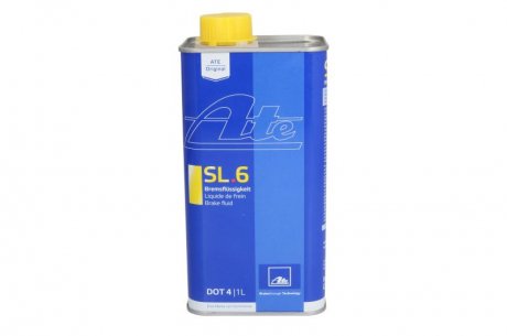 Тормозная жидкость SL.6 DOT 4 1 L ATE 03.9901-6432.2