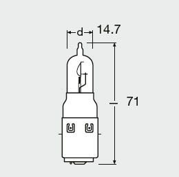 Лампа 64326 S1 25/25W 12V BA20D OSRAM 4052899157774