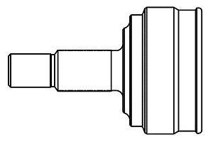 ШРКШ зовн. 20z/30z/45,5mm VW Polo 0.9-1.4D 09.75-09.94 GSP 861002 (фото 1)