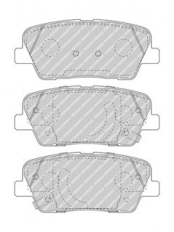 Гальмівні колодки, дискові FERODO FDB5048 (фото 1)