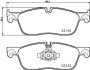 Комплект гальмівних колодок з 4 шт. дисків BREMBO P36035 (фото 1)