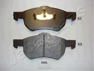 Тормозные колодки дисковые JAPANPARTS PA-096AF