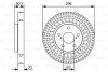 Тормозной диск BOSCH 0986479T37 (фото 1)