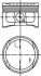Поршень KOLBENSCHMIDT 99563600 (фото 1)