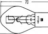 Ліхтар накалу, основная фара, Ліхтар накалу, основная фара HELLA 8GD 002 084-251 (фото 2)