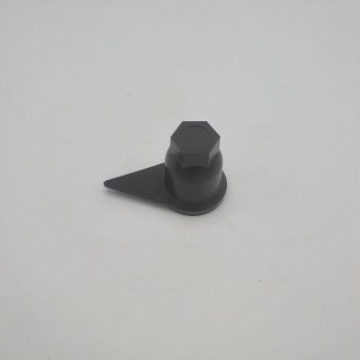 Ковпачок на колісну гайку 33 "Стрілка" пластиковий чорного кольору Турция 33CAPBL (фото 1)