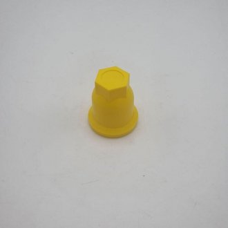 Ковпачок на колісну гайку 32 пластиковий жовтого кольору Турция CAPYL1