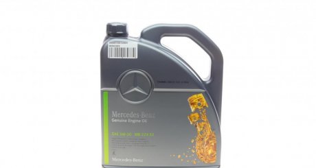 Олива моторна 5W-30 MB 229.52 (5 Liter) MERCEDES-BENZ 000989700613ABDE