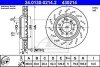 Гальмівний диск двосекційний ATE 24.0130-0214.2 (фото 4)