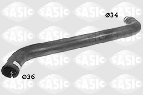 Шланг металевий сист. охолодж. SAS SASIC SWH6608