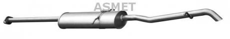 Глушник вихлопних газів (кінцевий) Asmet 01.021