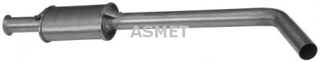 Передній глушник,випускна сист ASM10.068 Asmet 10.068 (фото 1)