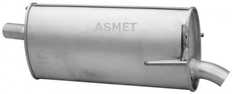 Задній. глушник,випускна сист. ASM05.185 Asmet 05.185