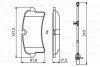 Колодки гальмівні дискові BOSCH 0 986 494 841 (фото 1)