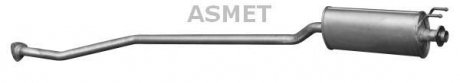 Передній глушник,випускна сист ASM13.028 Asmet 13.028 (фото 1)
