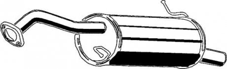 Глушник вихлопних газів (кінцевий) Asmet 11.021