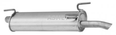 Задній. глушник,випускна сист. ASM05.100 Asmet 05.100 (фото 1)