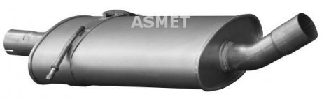 Глушник системи випуску (середній) Asmet 01.061
