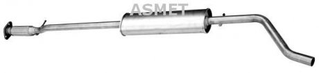 Передній глушник,випускна сист ASM Asmet 16.050