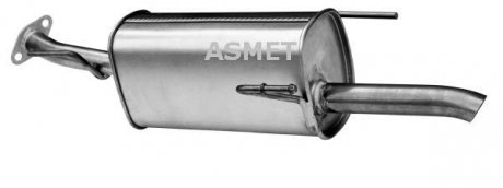 Глушник вихлопних газів (кінцевий) Asmet 05.162 (фото 1)