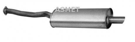 Глушник вихлопних газів (кінцевий) Asmet 12.035 (фото 1)
