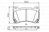 Гальмівні колодки, дискові BOSCH 0 986 494 781 (фото 1)