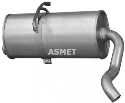 Глушник вихлопної системи задній Asmet 09.089