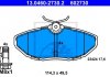 Гальмівні колодки, дискові ATE 13.0460-2730.2 (фото 3)