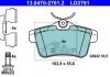 Гальмівні колодки, дискові ATE 13.0470-2761.2 (фото 3)