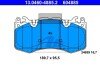 Гальмівні колодки, дискові 13.0460-4885.2 ATE 13046048852 (фото 1)