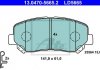 Гальмівні колодки, дискові ATE 13.0470-5665.2 (фото 3)