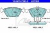 Гальмівні колодки, дискові ATE 13.0470-7203.2 (фото 2)