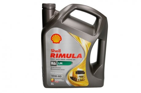 Олива для двигуна SHELL RIMULA R6 LM 10W40 5L