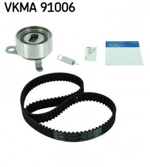 Ремень ГРМ, комплект (ролики + ремень) SKF VKMA 91006