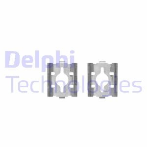 Ремнабір гальмівних колодок Delphi LX0328 (фото 1)