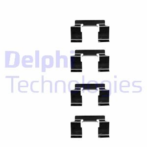 Монтажний компл.,гальм.колодки Delphi LX0337
