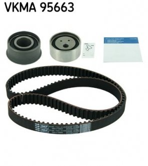Комплект ГРМ (ремінь + ролик) SKF VKMA 95663 (фото 1)