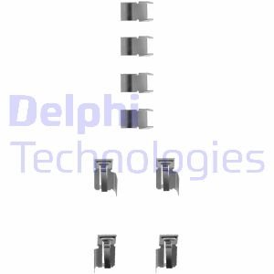 Монтажний набір гальмівної колодки Delphi LX0183 (фото 1)