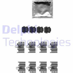 Монтажний набір гальмівних колодок Delphi LX0668 (фото 1)