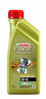 Олива для двигуна EDGE TURBO DIESEL 5W-40 1L CASTROL EDGE TD 505.01 1L