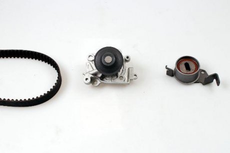 Комплект ГРМ, пас+ролик+помпа HEPU PK77301 (фото 1)