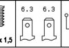 Ліхтар заднього ходу 6ZF004 843-001 HELLA 6ZF 004 843-001 (фото 2)