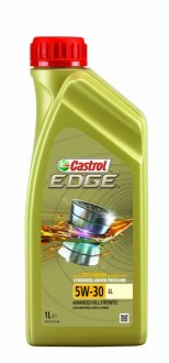 Олива для двигуна Edge Titanium FST (1L +) CASTROL EDGE 5W30 LL 1L (фото 1)