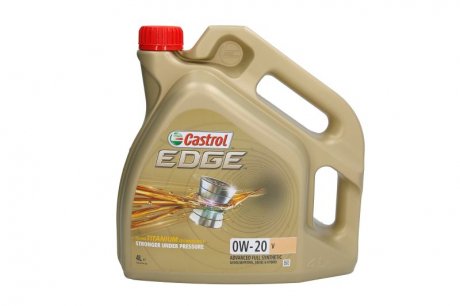 Олива для двигуна CASTROL EDGE 0W20 V 4L