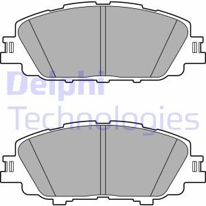 Гальмівні колодки, дискові Delphi LP3647 (фото 1)