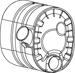 Глушник, випускна система Dinex 80393