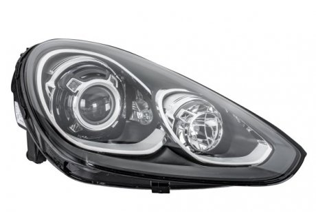 Фара Прав (bi-xenon/LED, D3S/H7/LED, електричн, з мотором, без привода) PORSCHE CAYENNE 10.14-09.17 HELLA 1ZT011 745-761