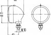 Габаритний ліхтар 2PF001 648-161 HELLA 2PF 001 648-161 (фото 2)