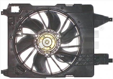 Вентилятор, охлаждение двигателя TYC 828-0004 (фото 1)