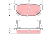 Гальмівні колодки, дискові TRW GDB381 (фото 3)